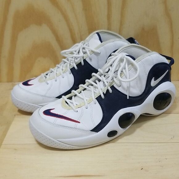 Nike Air Zoom Flight 95 Premium USA Olympics White Blue Red (317810-141) size 11 - Picture 2 of 9